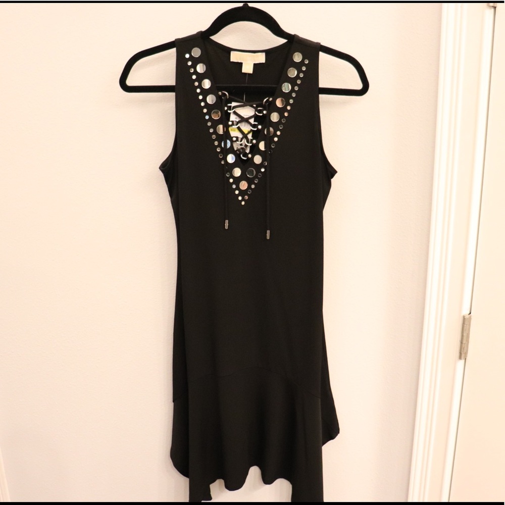 New Michael Kors Size M Black Dress